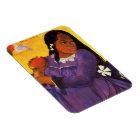 Gauguin Woman With A Mango Magnet
