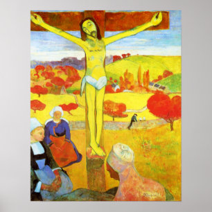 Gauguin Yellow Christ Poster