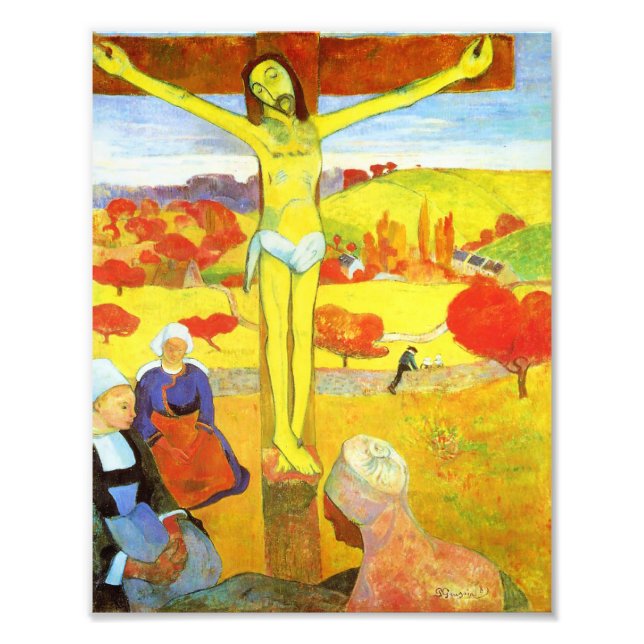 Gauguin Yellow Christ Print (Front)