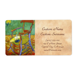 Gauguin's Chair vincent van gogh painting