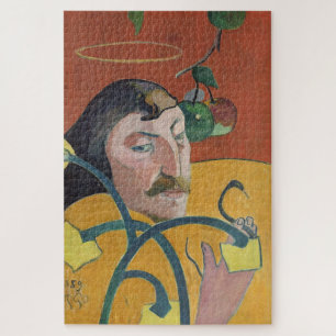 Gauguin's Self-Portrait: Halo and Serpent Jigsaw Puzzle