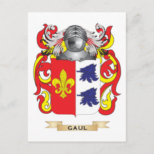 Gaul Coat of Arms (Family Crest) Postcard