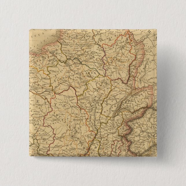 Gaule 15 Cm Square Badge (Front)