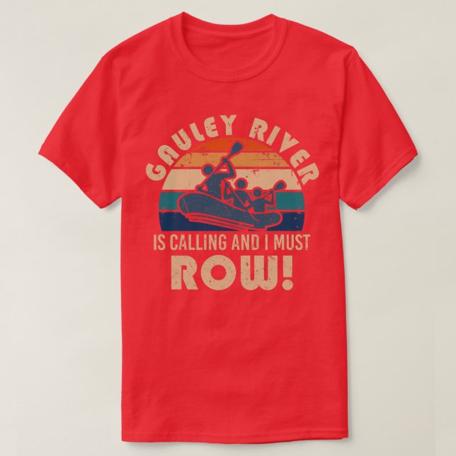 Gauley river rafting  T-Shirt (Design Front)