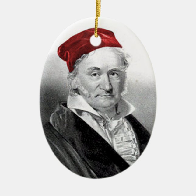 Gauss Ceramic Tree Decoration (Front)