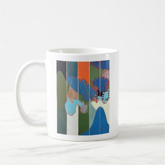 Gaussian painting 3 coffee mug
