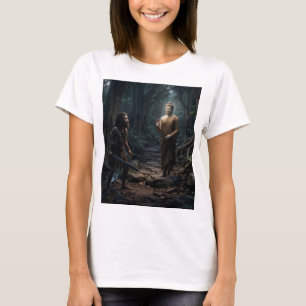 Gautam Buddh Historical Art T-Shirt   Dhamma Legac