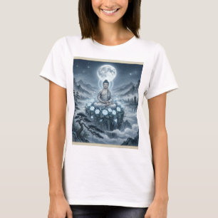 Gautam Buddh Meditation Art Women’s T-Shirt - Peac