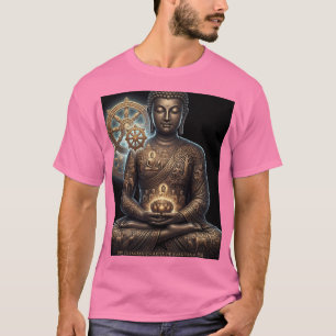 Gautam Buddh Meditative Art T-Shirt   Dhamma Legac