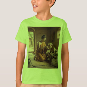 Gautam Buddh Teaching Art T-Shirt Dhamma Legacy