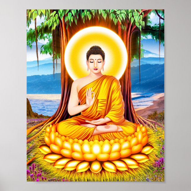 Gautama Buddha Poster (Front)
