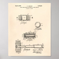 Gavel of Justice 1956 Patent Art - Old Peper