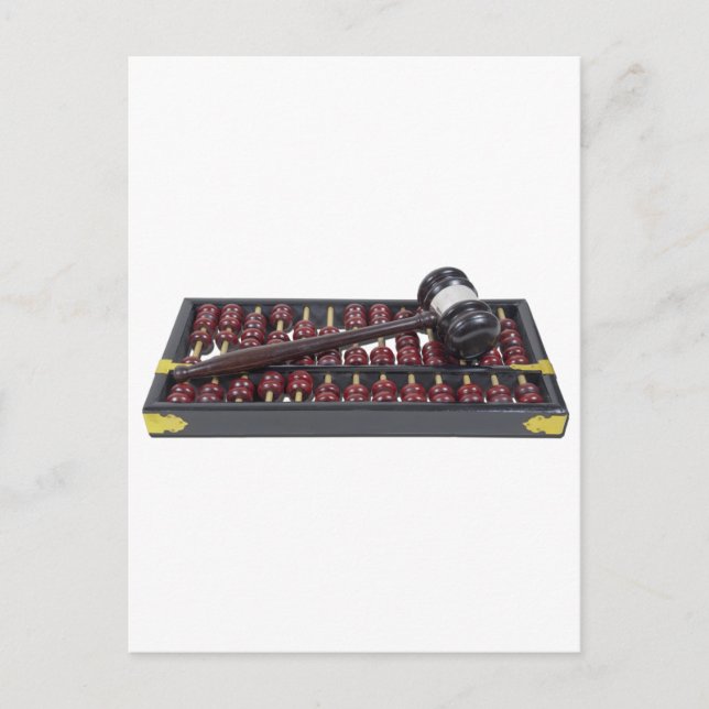 GavelAbacus071611 Postcard (Front)