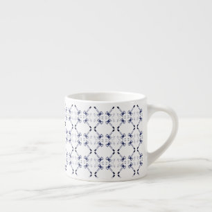 Gavels Navy and White lawyer Expresso Mugs & Cups