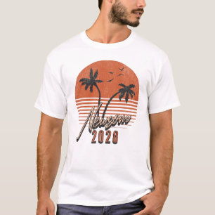 Gavin Newsom 2028 For President Palm Tree Sunset T-Shirt