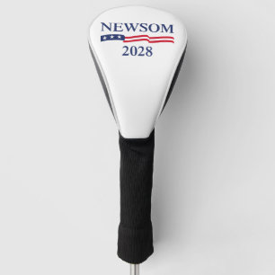 Gavin Newsom 2028 US Flag Election Campaign Golf Head Cover