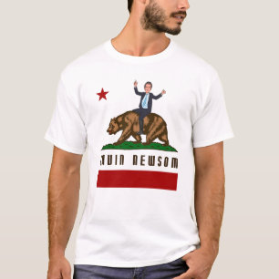 GAVIN NEWSOM CA FLAG T-Shirt