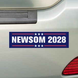 Gavin Newsom for President 2028 Bumper Sticker
