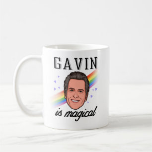 Gavin Newsom is Magical Coffee Mug