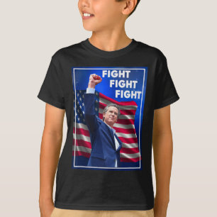 Gavin Newsom Trolling Trump Meme War Fight Fight F T-Shirt