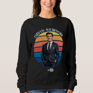 Gavin Newsom Vintage #48 Sweatshirt