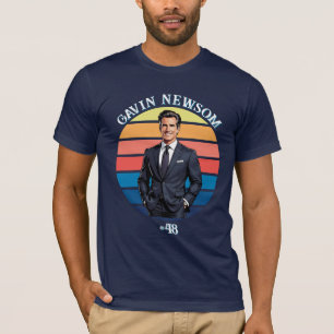 Gavin Newsom Vintage #48 T-Shirt