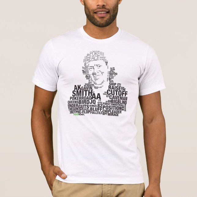 Gavin Poker Face T-Shirt (Front)