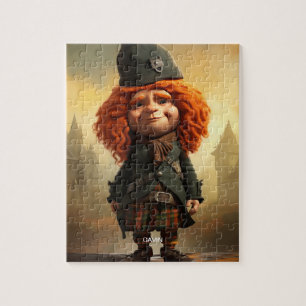 Gavin, The Wee Scottish Highlander Jigsaw Puzzle