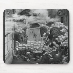 Gavroche Collecting Cartridges Mouse Mat