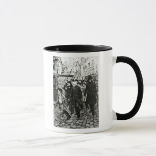 Gavroche Leading a Demonstration Mug