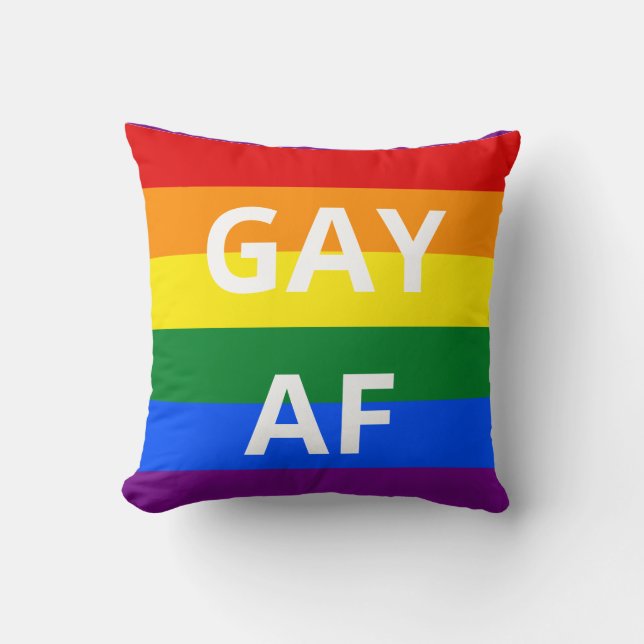 Gay AF Cushion (Front)