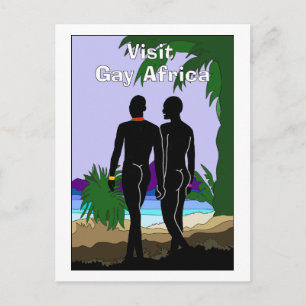 Gay Africa Travel Postcard