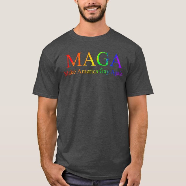 Gay Again Pride vintage T-Shirt (Front)