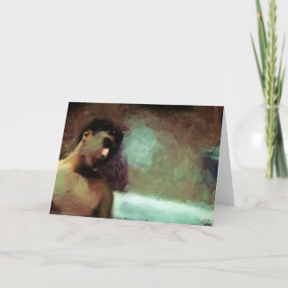 Gay Art Holiday Card