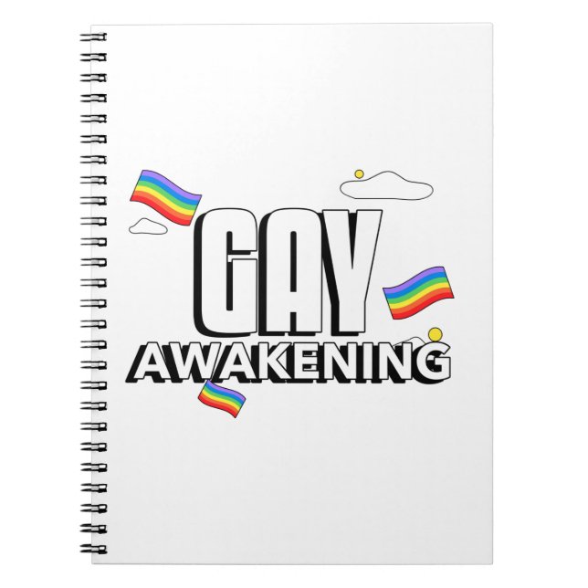 Gay Awakening Notebook (Front)