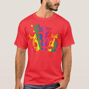 Gay Bachelor Party   Super Gay  Rainbow Pride Brid T-Shirt