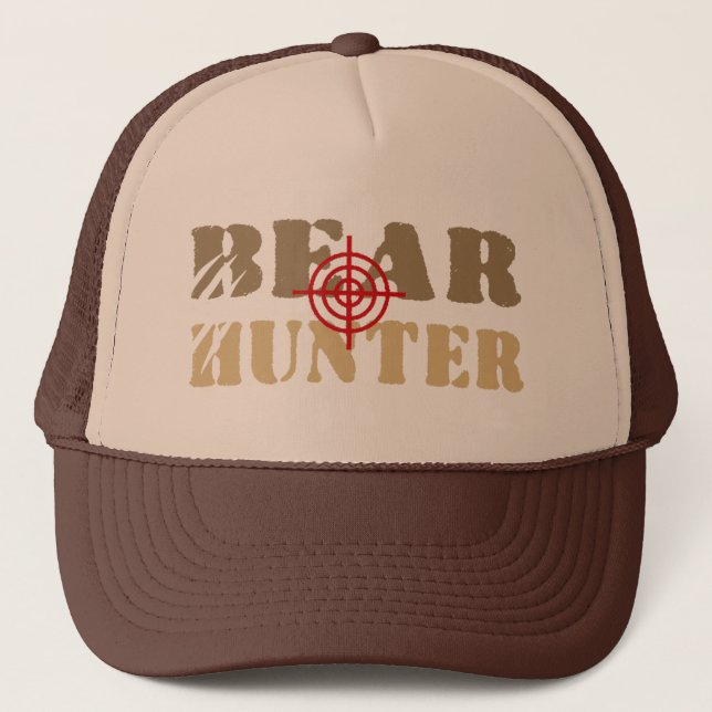 GAY BEAR BEAR HUNTER TRUCKER HAT (Front)