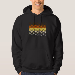 Gay Bear Flag Argyle Gradient Diamonds Faded Pride Hoodie