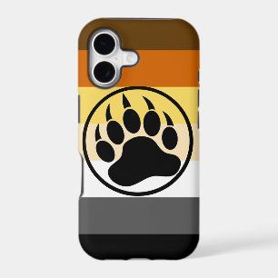 Gay Bear Pride Colours Bear Paw