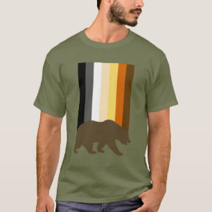 Gay Bear Pride Flag Bear T-Shirt