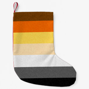 Gay Bear Pride Flag Small Christmas Stocking