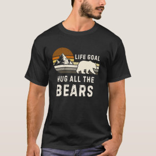 Gay Bear Pride Retro Funny Hug All Bears T-Shirt