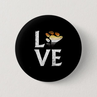 Gay Bear Pride Stacked Love 6 Cm Round Badge