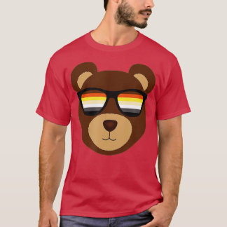 Gay Bear Pride Sunglasses LGB T-Shirt