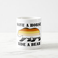 GAY BEAR SAVE A HORSE RIDE A BEAR