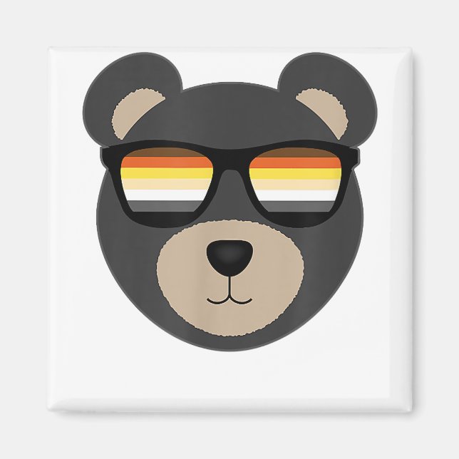 Gay Bear Sunglasses logo  Magnet (Front)