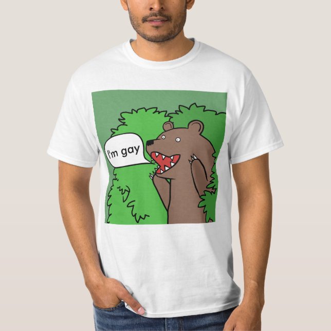 gay bear T-Shirt (Front)