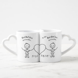 Gay Best Dads Father's Day Gift   Decorative  Coffee Mug Set