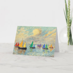 Gay Birthday Rainbow Sails Card