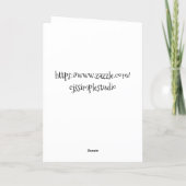 Gay Birthday Wish for Boyfriend, Hearts Card (Back)